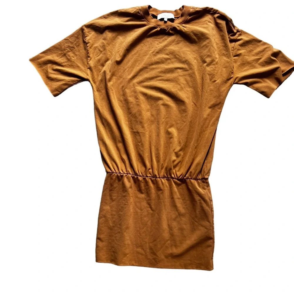 L’academie mini t shirt dress size xs from Revolve neutral nude color like-new - Picture 3 of 5
